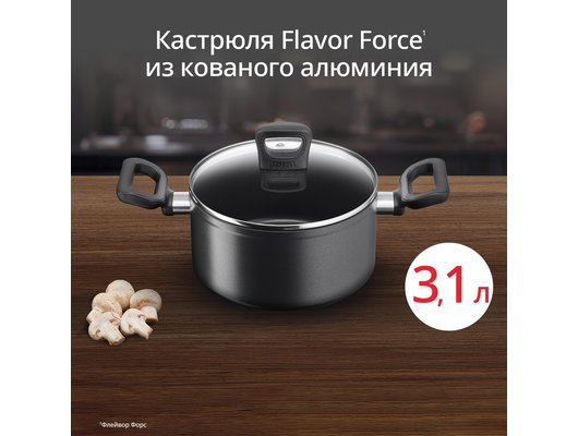 Кастрюля TEFAL Flavour Force 3.1 л E2774474/E2904474